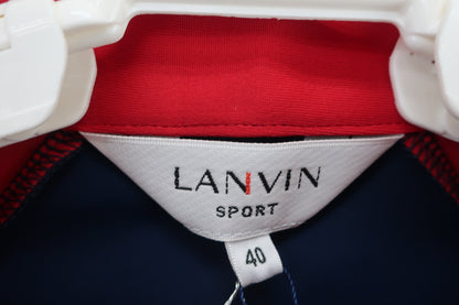 LANVIN SPORT(ランバンスポーツ) ポロシャツ ネイビー赤水色 レディース 40 N-2
