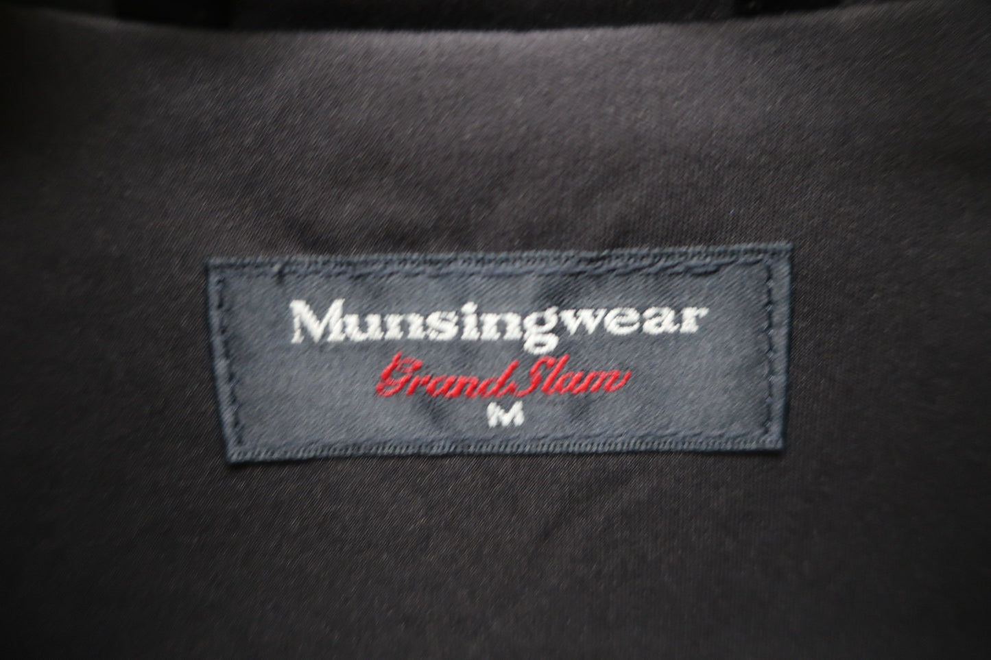 Munsingwear(マンシングウェア) ナイロンジャケット 黒 レディース M B-3