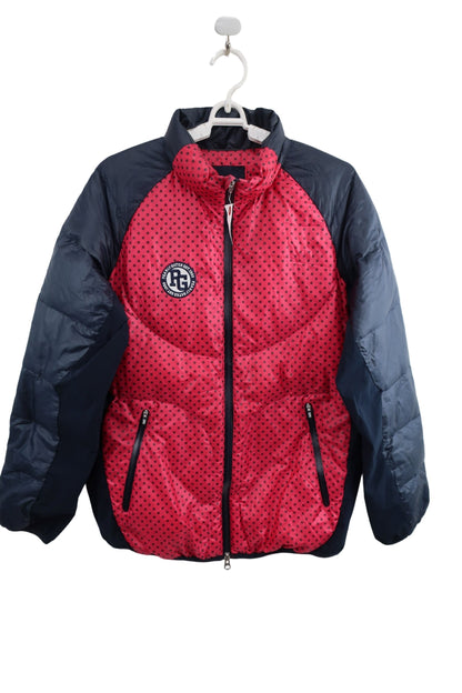 PEARLY GATES(パーリーゲイツ) 中綿ジャケット 黒ピンクドット レディース 2 055-6120002 A-1