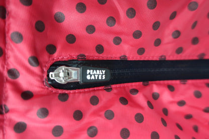 PEARLY GATES(パーリーゲイツ) 中綿ジャケット 黒ピンクドット レディース 2 055-6120002 A-5