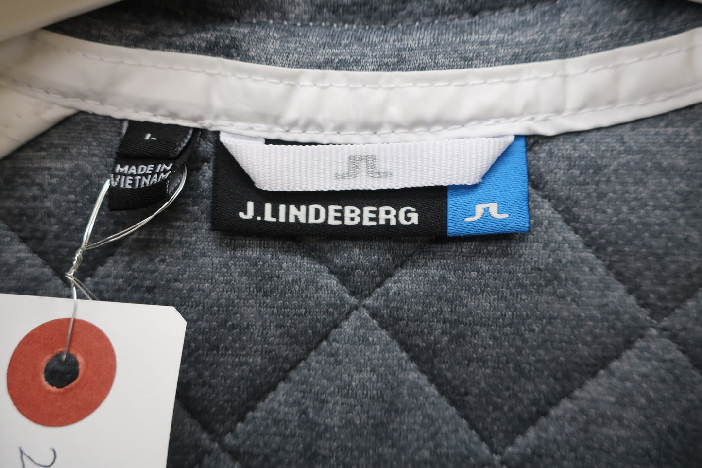 J.LINDEBERG(ジェイ リンドバーグ) キルティングジャケット 白 レディース L B-3