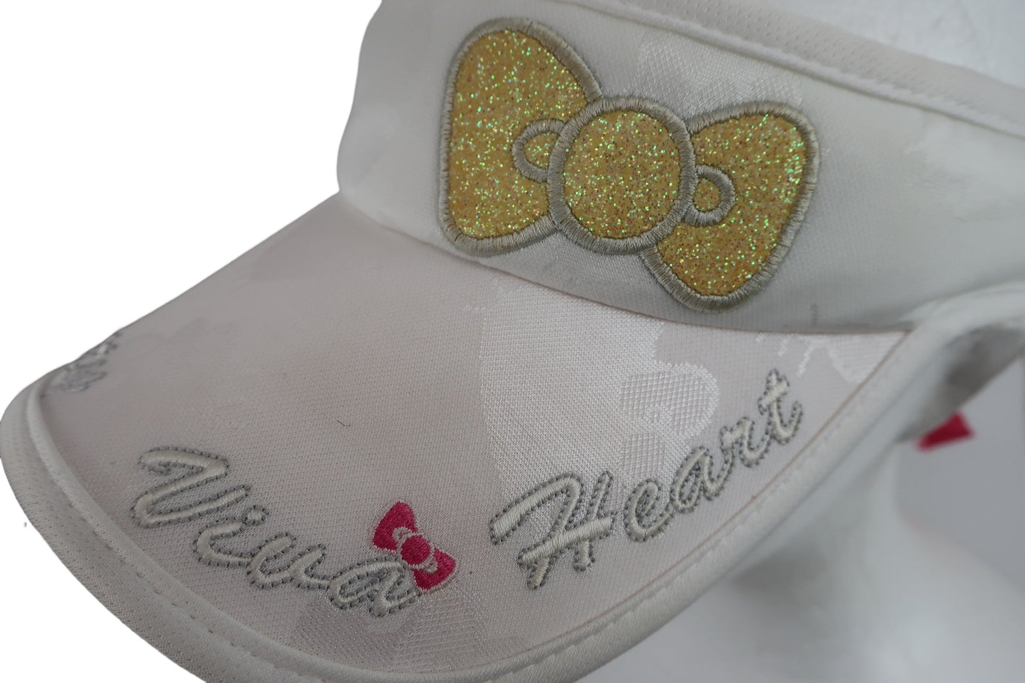 VIVA HEART(ビバハート) サンバイザー 白 レディース 40 B-6