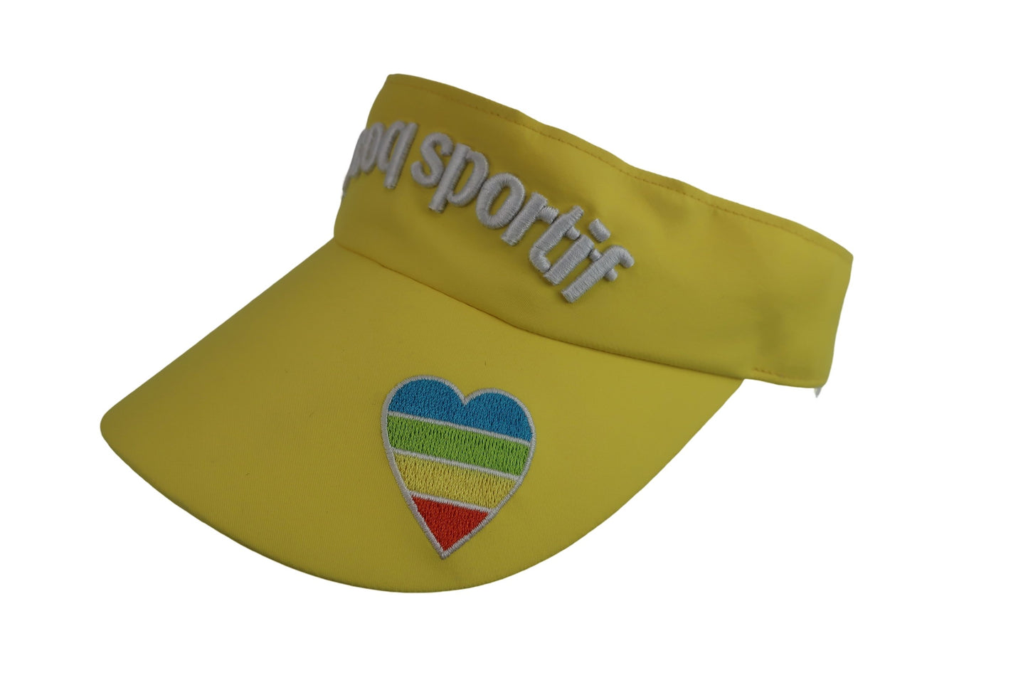 le coq sportif(ルコックスポルティフ) サンバイザー 黄色 レディース F B-1