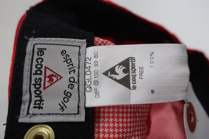le coq sportif(ルコックスポルティフ) キャスケット 赤 レディース F A-8