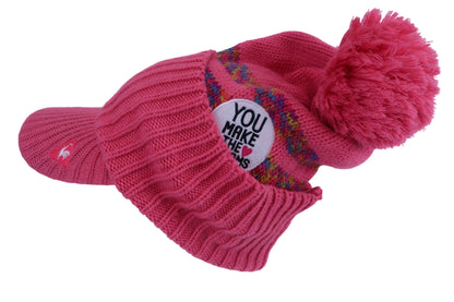 le coq sportif(ルコックスポルティフ) ニットキャップ ピンク レディース F B-3