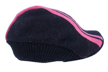 le coq sportif(ルコックスポルティフ) ニットキャスケット 黒ピンク レディース F B-5