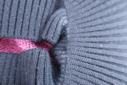 le coq sportif(ルコックスポルティフ) ニットキャスケット 黒ピンク レディース F B-8