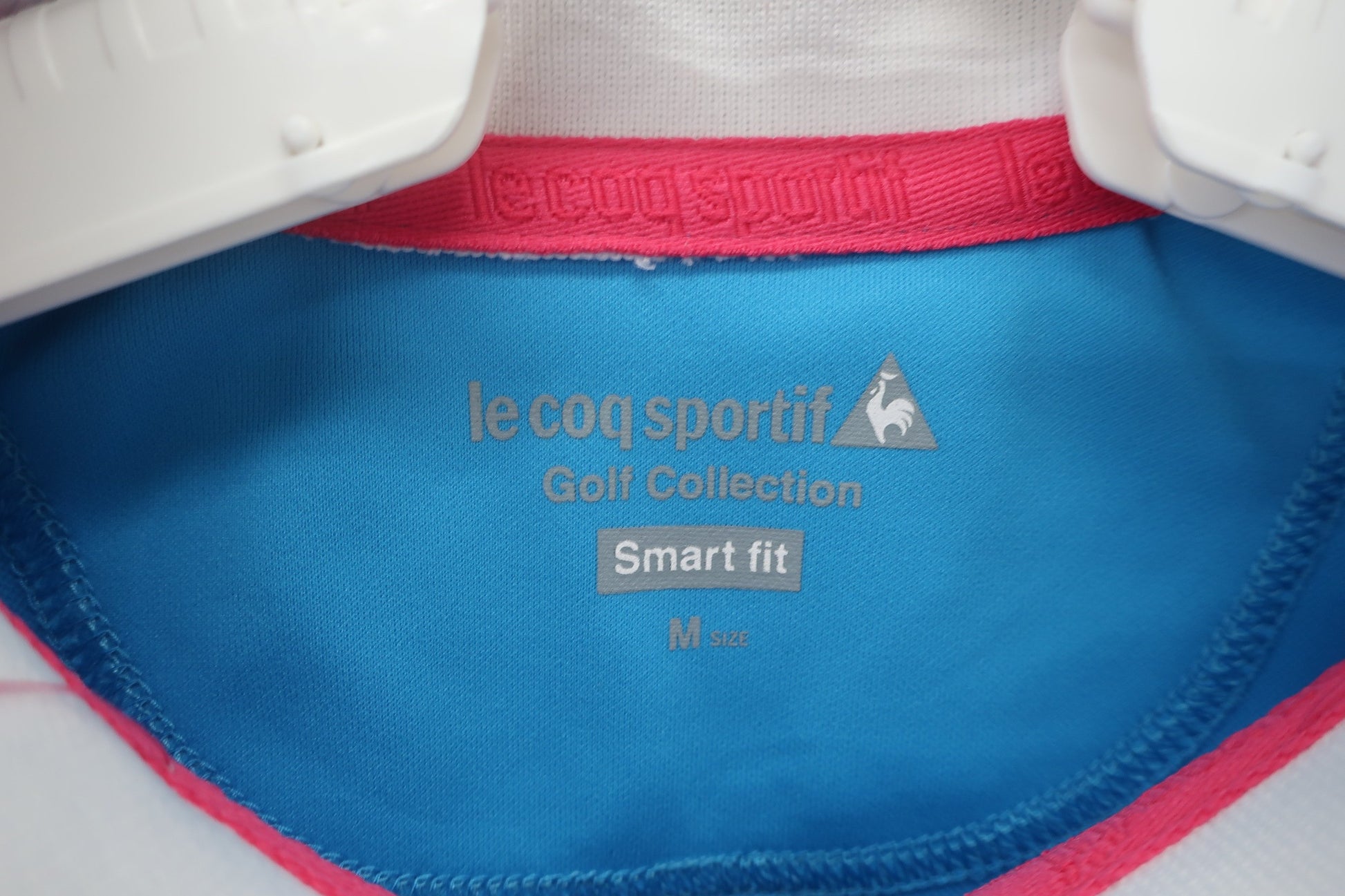 le coq sportif(ルコックスポルティフ) 長袖ハーフジップシャツ 水色 レディース M B-3