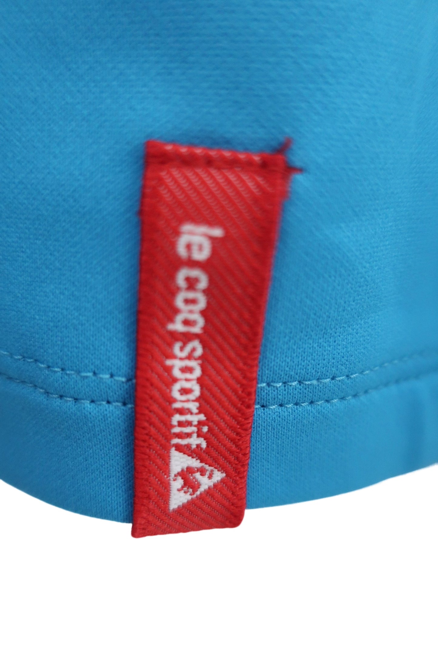 le coq sportif(ルコックスポルティフ) 長袖ハーフジップシャツ 水色 レディース M B-6