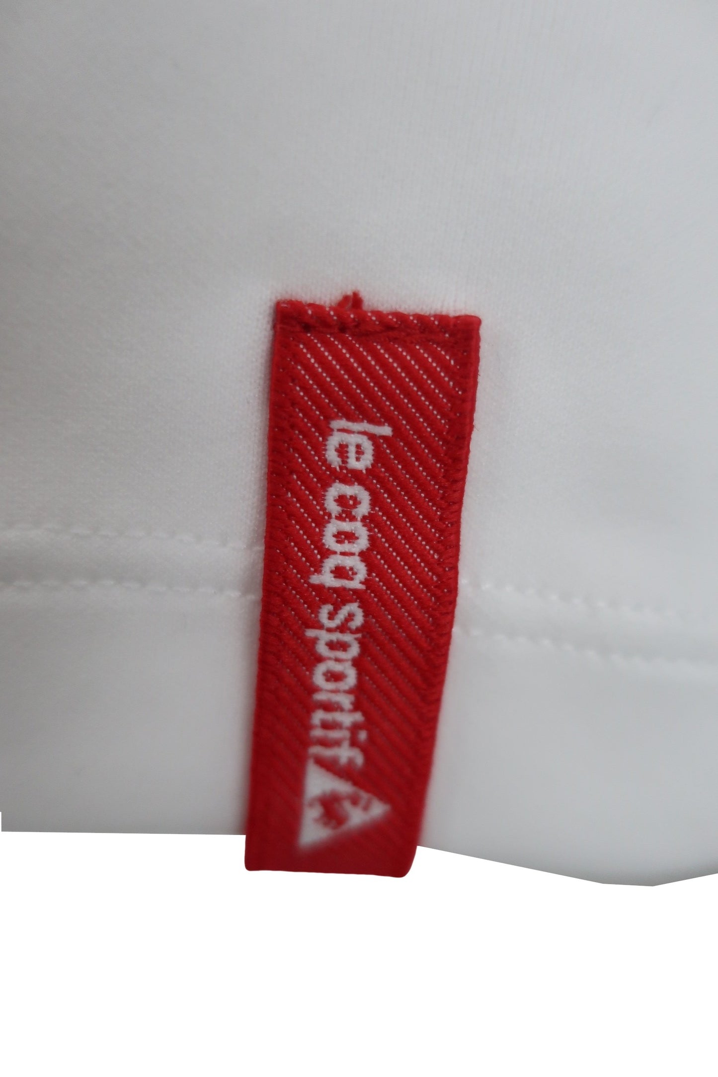 le coq sportif(ルコックスポルティフ) 長袖ハーフジップシャツ 白ピンク レディース M A-3