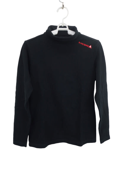 le coq sportif(ルコックスポルティフ) 長袖モックネックシャツ 黒 レディース M B-1