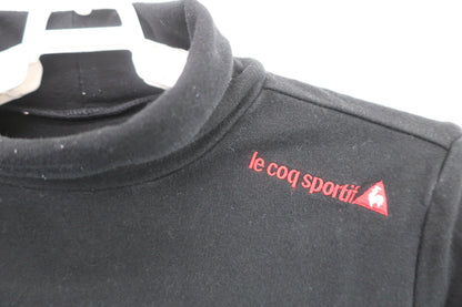 le coq sportif(ルコックスポルティフ) 長袖モックネックシャツ 黒 レディース M B-2