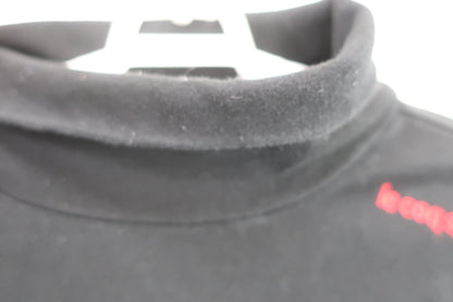 le coq sportif(ルコックスポルティフ) 長袖モックネックシャツ 黒 レディース M B-3