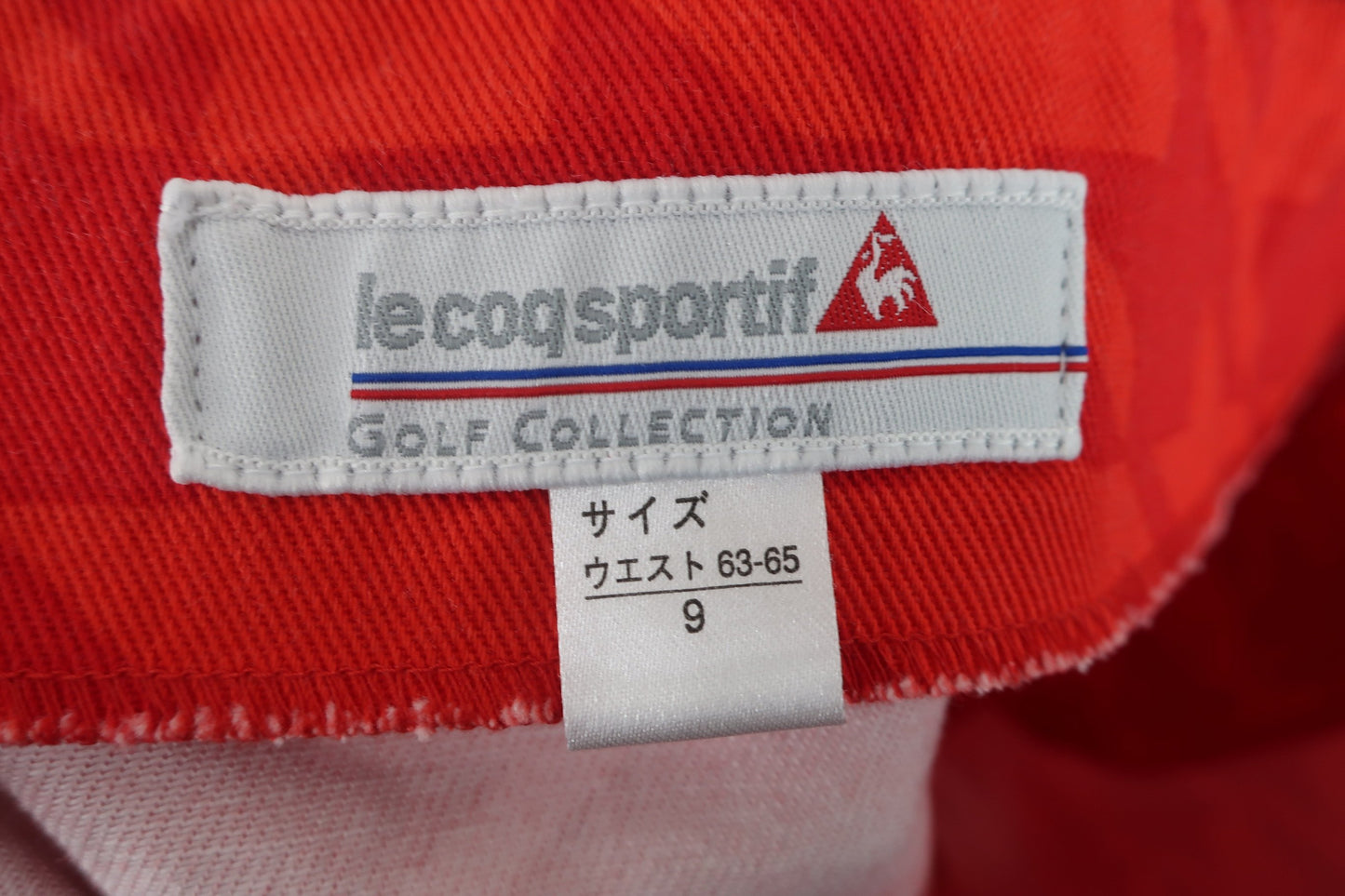 le coq sportif(ルコックスポルティフ) スカート 赤千鳥格子 レディース 9 A-5