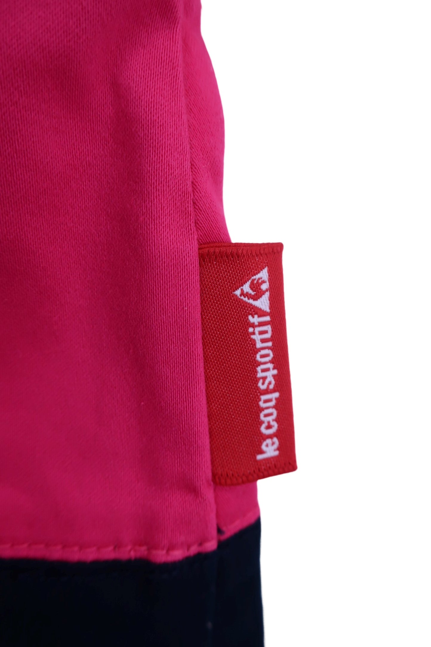 le coq sportif(ルコックスポルティフ) ショートパンツ ピンク黒太ボーダー レディース 7 A-3