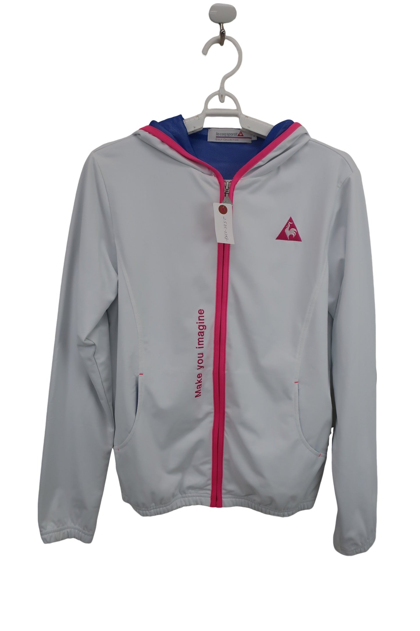 le coq sportif(ルコックスポルティフ) パーカー 白 レディース M A-1