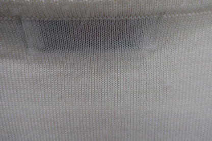 le coq sportif(ルコックスポルティフ) ハイネックセーター 白ピンクハート柄 レディース M B-6