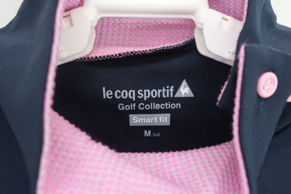 le coq sportif(ルコックスポルティフ) モックネックシャツ ネイビー レディース M A-3