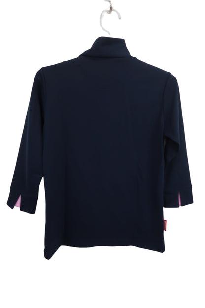 le coq sportif(ルコックスポルティフ) モックネックシャツ ネイビー レディース M A-6