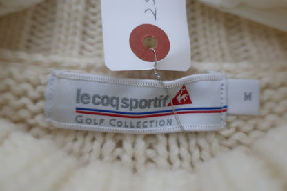 le coq sportif(ルコックスポルティフ) ハイネックセーター 白 レディース M A-3