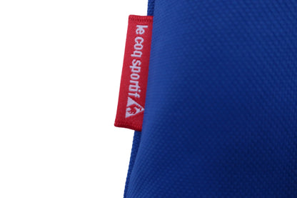 le coq sportif(ルコックスポルティフ) ハーフジップポロシャツ 青白 レディース M A-5