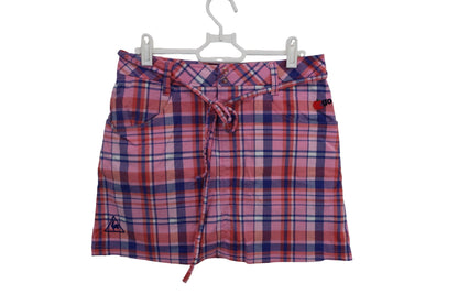 le coq sportif(ルコックスポルティフ) パンツ一体型スカート ピンクチェック レディース 9 B-1