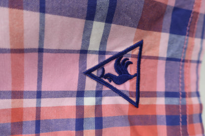 le coq sportif(ルコックスポルティフ) パンツ一体型スカート ピンクチェック レディース 9 B-2