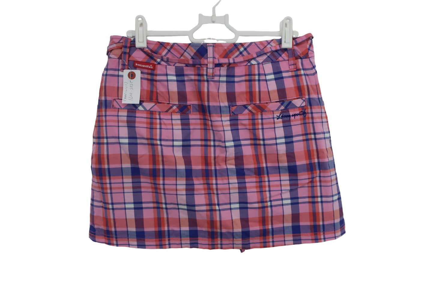 le coq sportif(ルコックスポルティフ) パンツ一体型スカート ピンクチェック レディース 9 B-4