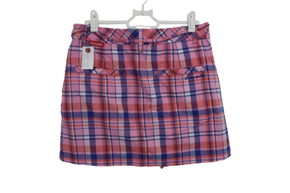 le coq sportif(ルコックスポルティフ) パンツ一体型スカート ピンクチェック レディース 9 B-4