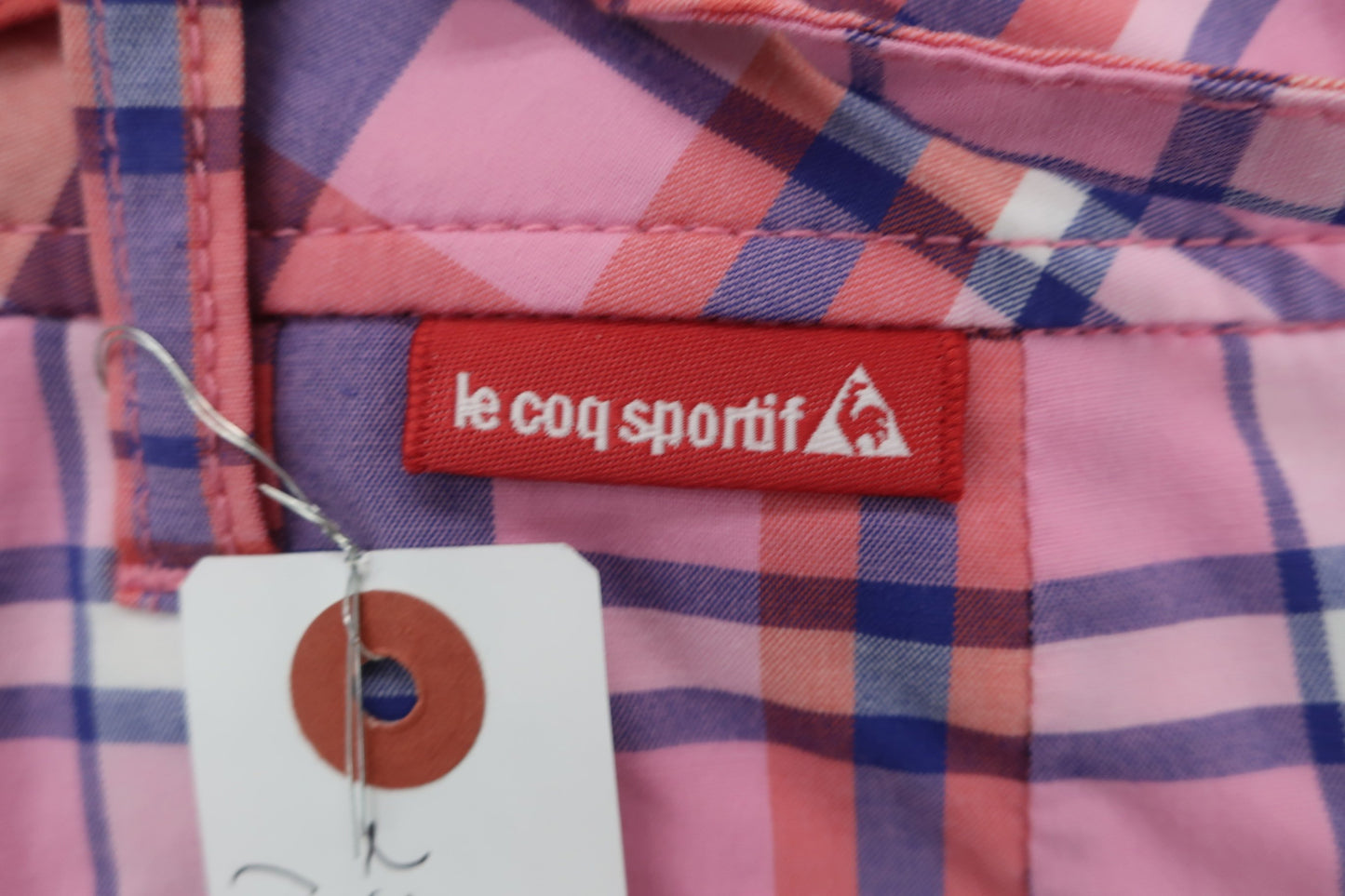 le coq sportif(ルコックスポルティフ) パンツ一体型スカート ピンクチェック レディース 9 B-5