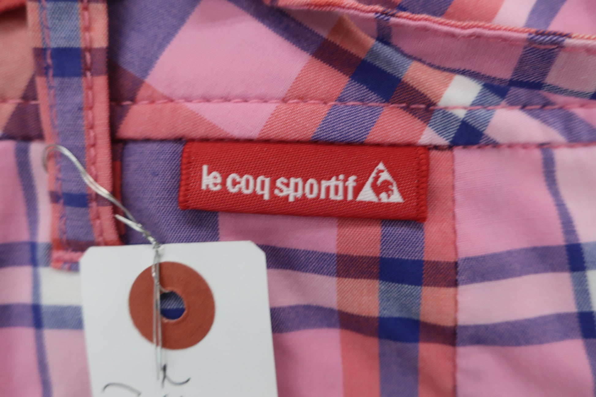 le coq sportif(ルコックスポルティフ) パンツ一体型スカート ピンクチェック レディース 9 B-5