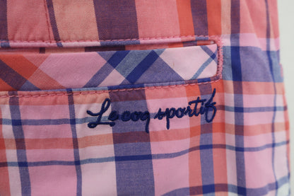 le coq sportif(ルコックスポルティフ) パンツ一体型スカート ピンクチェック レディース 9 B-6