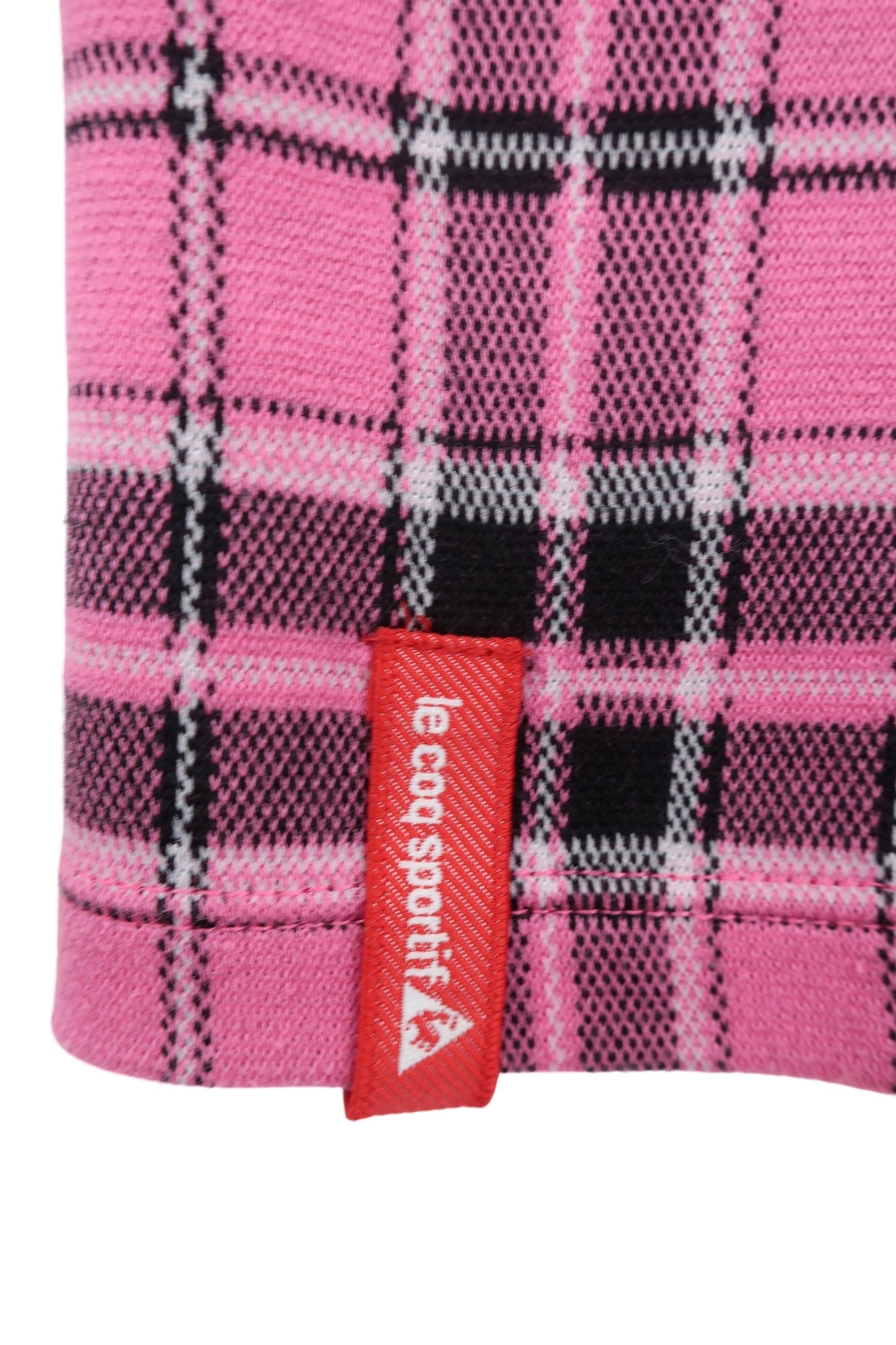 le coq sportif(ルコックスポルティフ) ポロシャツ&スカート セットアップ ピンクチェック レディース M / 9 A-4