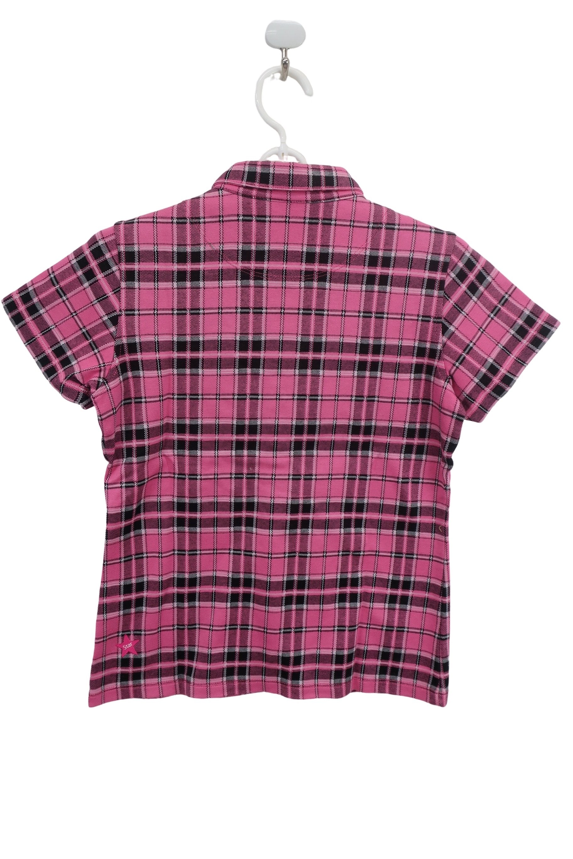 le coq sportif(ルコックスポルティフ) ポロシャツ&スカート セットアップ ピンクチェック レディース M / 9 A-5