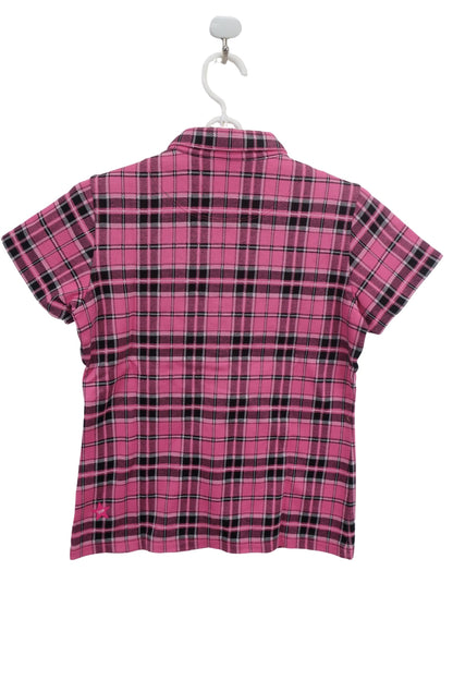 le coq sportif(ルコックスポルティフ) ポロシャツ&スカート セットアップ ピンクチェック レディース M / 9 A-5