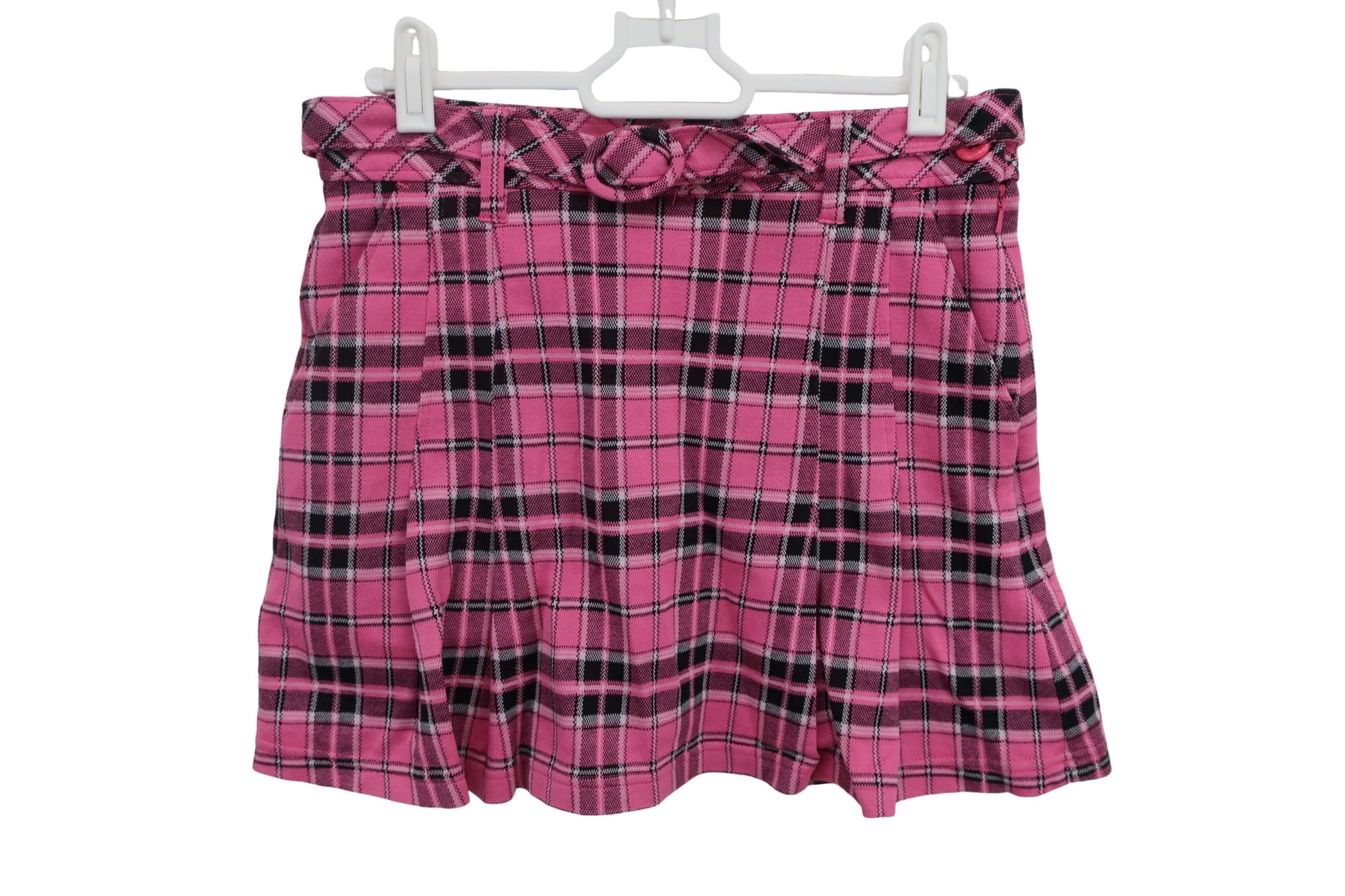 le coq sportif(ルコックスポルティフ) ポロシャツ&スカート セットアップ ピンクチェック レディース M / 9 A-7