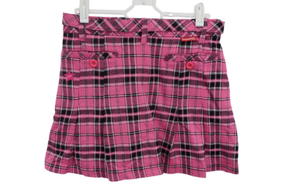 le coq sportif(ルコックスポルティフ) ポロシャツ&スカート セットアップ ピンクチェック レディース M / 9 A-8