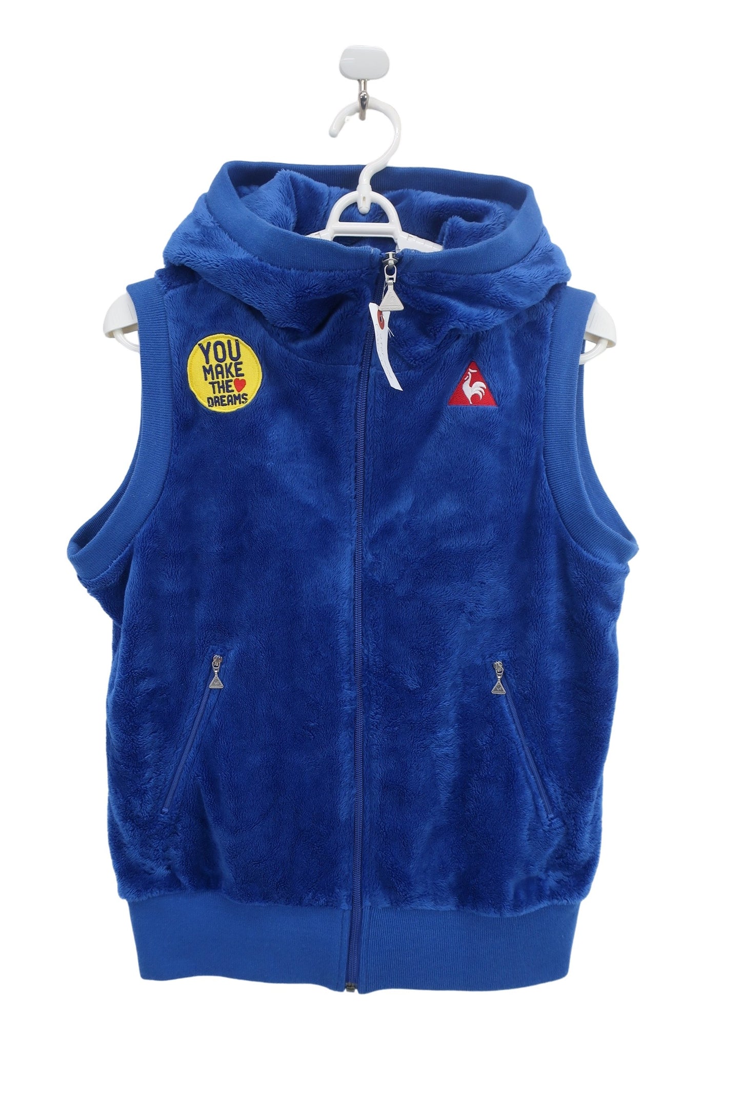 le coq sportif(ルコックスポルティフ) ベスト&スカート セットアップ 青 レディース M A-2