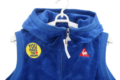 le coq sportif(ルコックスポルティフ) ベスト&スカート セットアップ 青 レディース M A-3