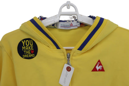 le coq sportif(ルコックスポルティフ) パーカー 黄色 レディース M B-2