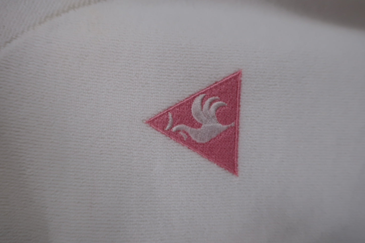 le coq sportif(ルコックスポルティフ) パーカー 白 レディース M B-2