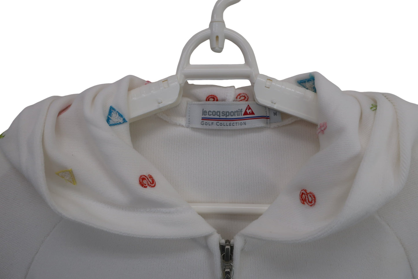le coq sportif(ルコックスポルティフ) パーカー 白 レディース M B-3