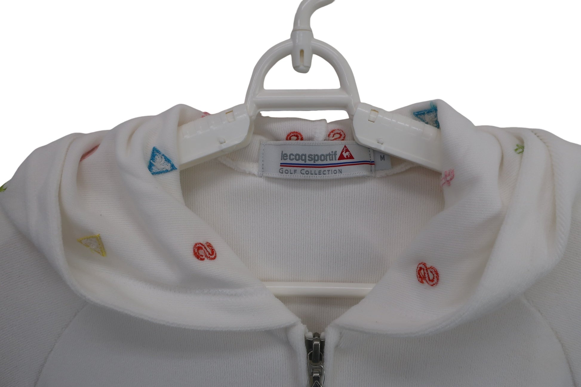 le coq sportif(ルコックスポルティフ) パーカー 白 レディース M B-3