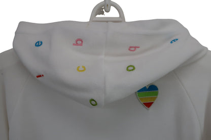 le coq sportif(ルコックスポルティフ) パーカー 白 レディース M B-6