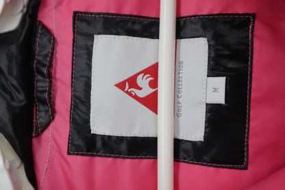 le coq sportif(ルコックスポルティフ) ダウンベスト 黒ピンク レディース M B-3