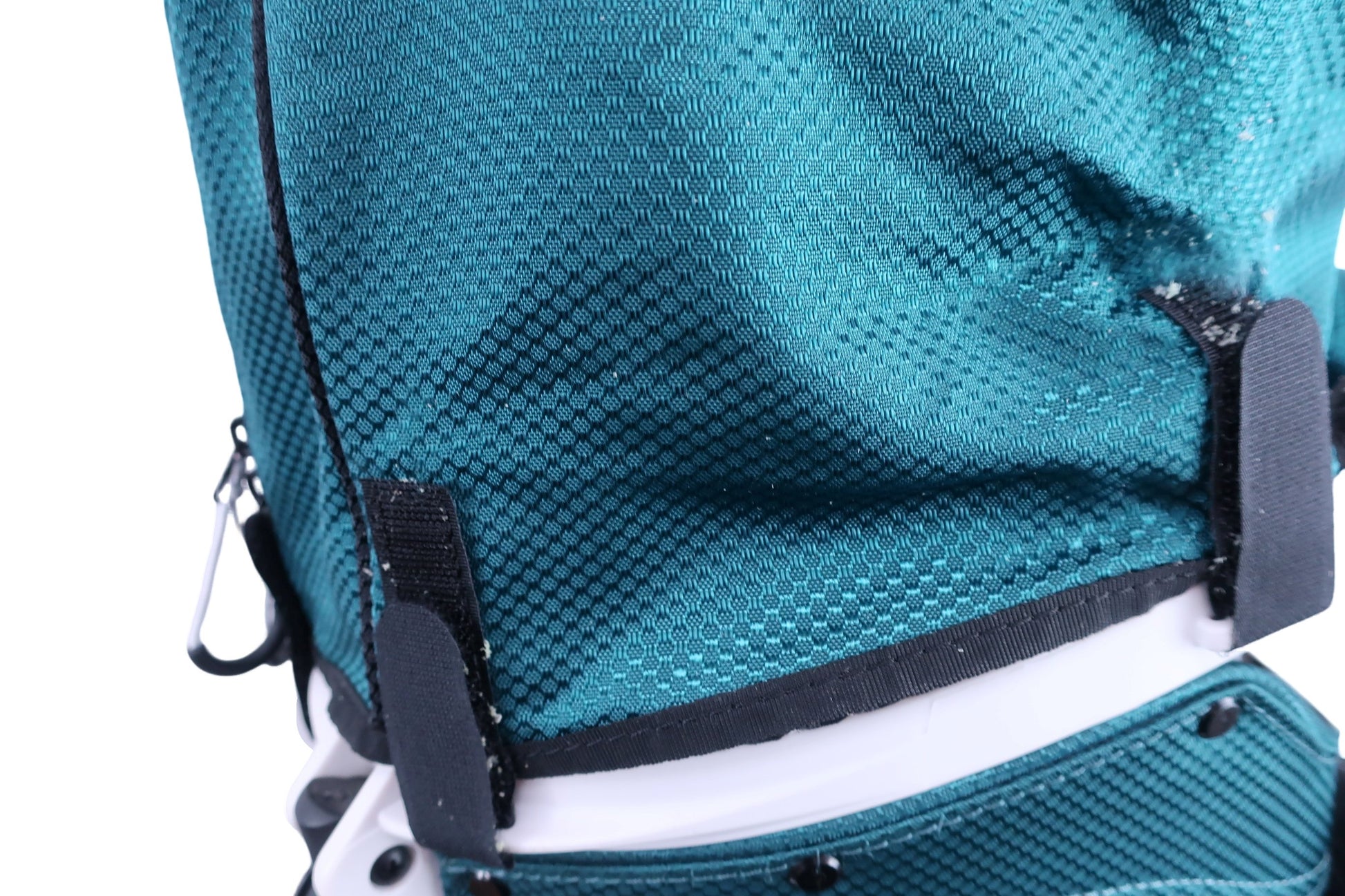 PEARLY GATES(パーリーゲイツ) スタンドキャディバッグ エメラルドグリーン×ホワイト 4分割 B-5