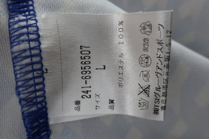 Callaway(キャロウェイ) 長袖ポロシャツ 青黄色総柄 メンズ L 241-6956507 A-6