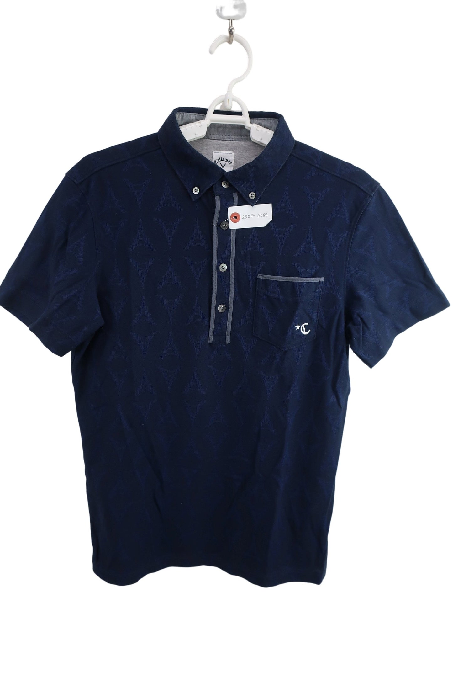 Callaway(キャロウェイ) ポロシャツ ネイビー メンズ L 241-8257002 B-1