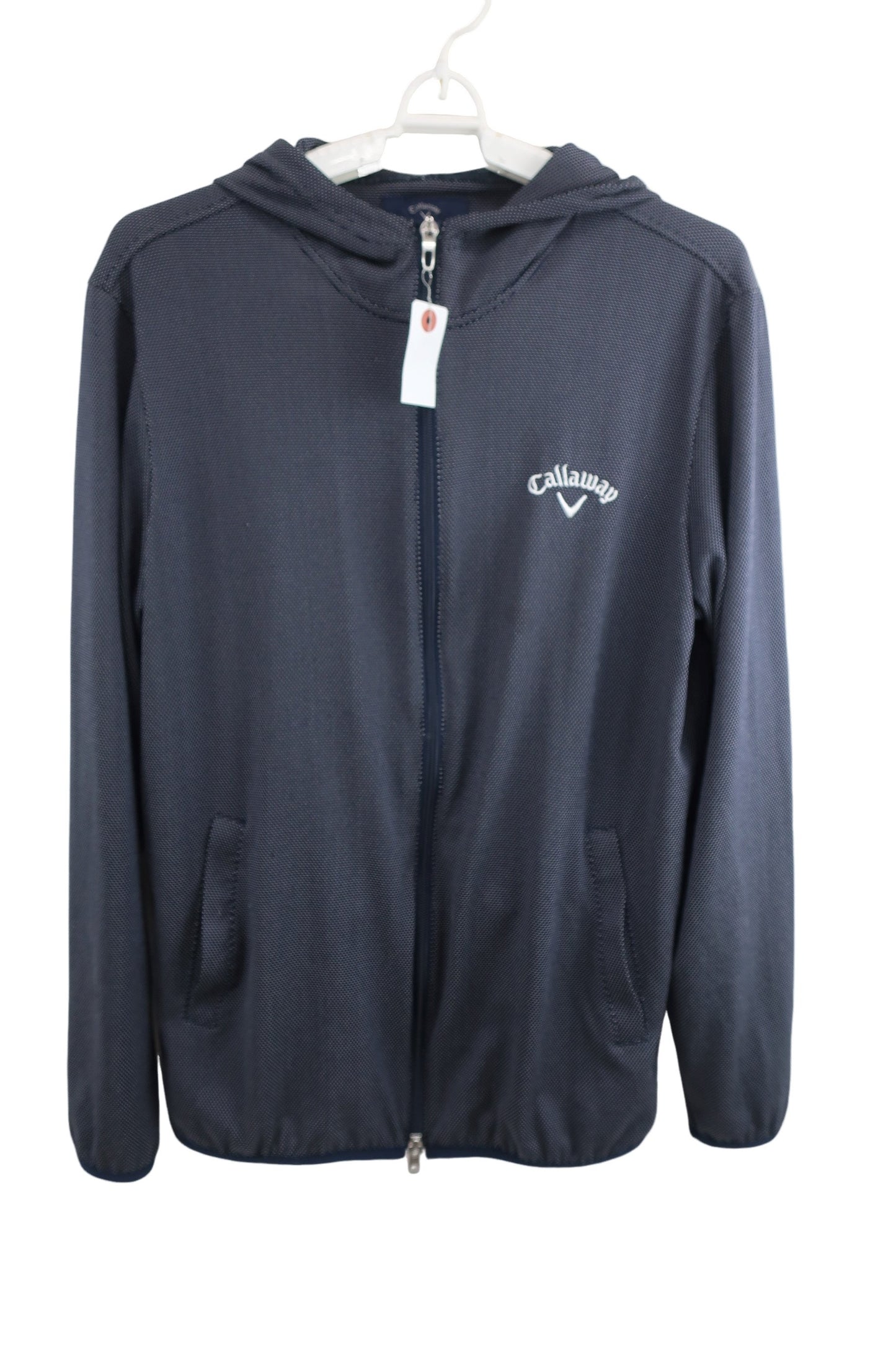 Callaway(キャロウェイ) パーカー ネイビー白ドット メンズ L 241-8158507 A-1