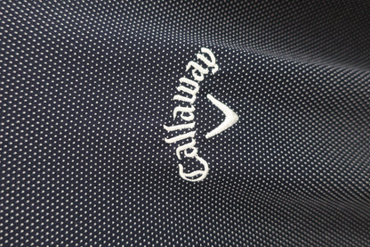 Callaway(キャロウェイ) パーカー ネイビー白ドット メンズ L 241-8158507 A-2